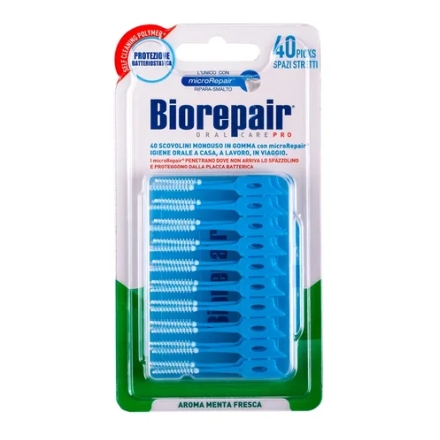 Одноразовые мягкие ершики зауженные Биорипер/ Biorepair® Brushes, 40 шт