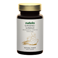 Женьшень-Гинкго Нарин / Nahrin Ginseng-GinkgoCaps12 гр, 30шт.   | Официальный сайт