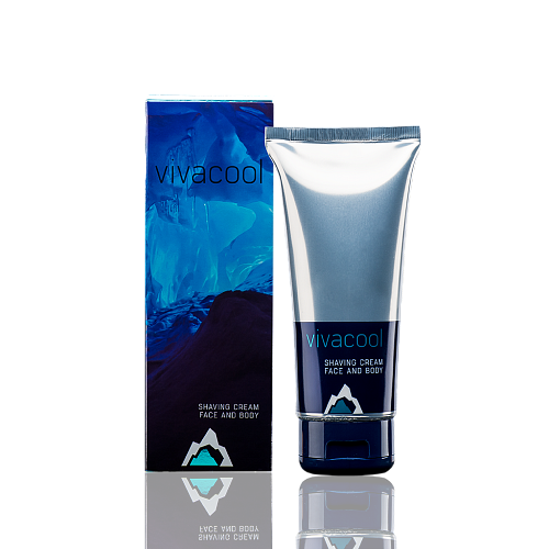Крем для бритья для лица и тела Вива Кул Вивасан / VivasanVivacool Shaving Cream Face and Body, 200 мл  | Официальный сайт