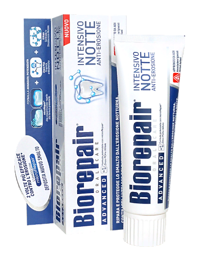 Зубная паста для ночного интенсивного восстановления Биорепейр (75 мл) / Biorepair ® Intensive Night Repair