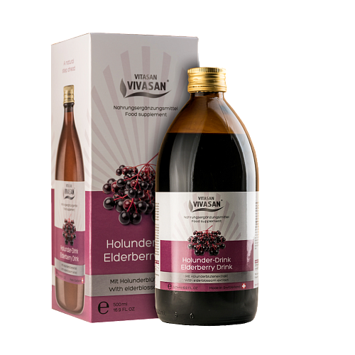 Напиток Бузина черная Вивасан / Elderberry Vivasan, 500 мл  | Официальный сайт