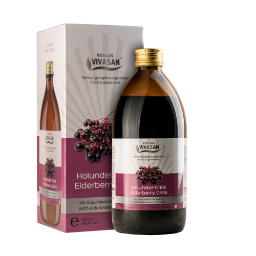 Напиток Бузина черная Вивасан / Elderberry Vivasan, 500 мл  | Официальный сайт