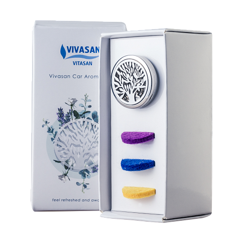 Автомобильный ароматизатор-клипса Вивасан /Vivasan  | Официальный сайт