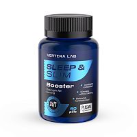 Натуральный ночной жиросжигатель SLEEP&SLIM BOOSTER Vertera/ Вертера, 60 таб